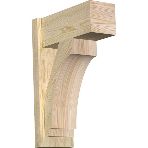 Ekena Millwork Imperial Block Rough Sawn Outlooker, Douglas Fir, 8"W x 18"D x 26"H OUT08X18X26IMP05RDF - main